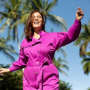 Eloquii 80s Inspired Jumpsuit Size 16